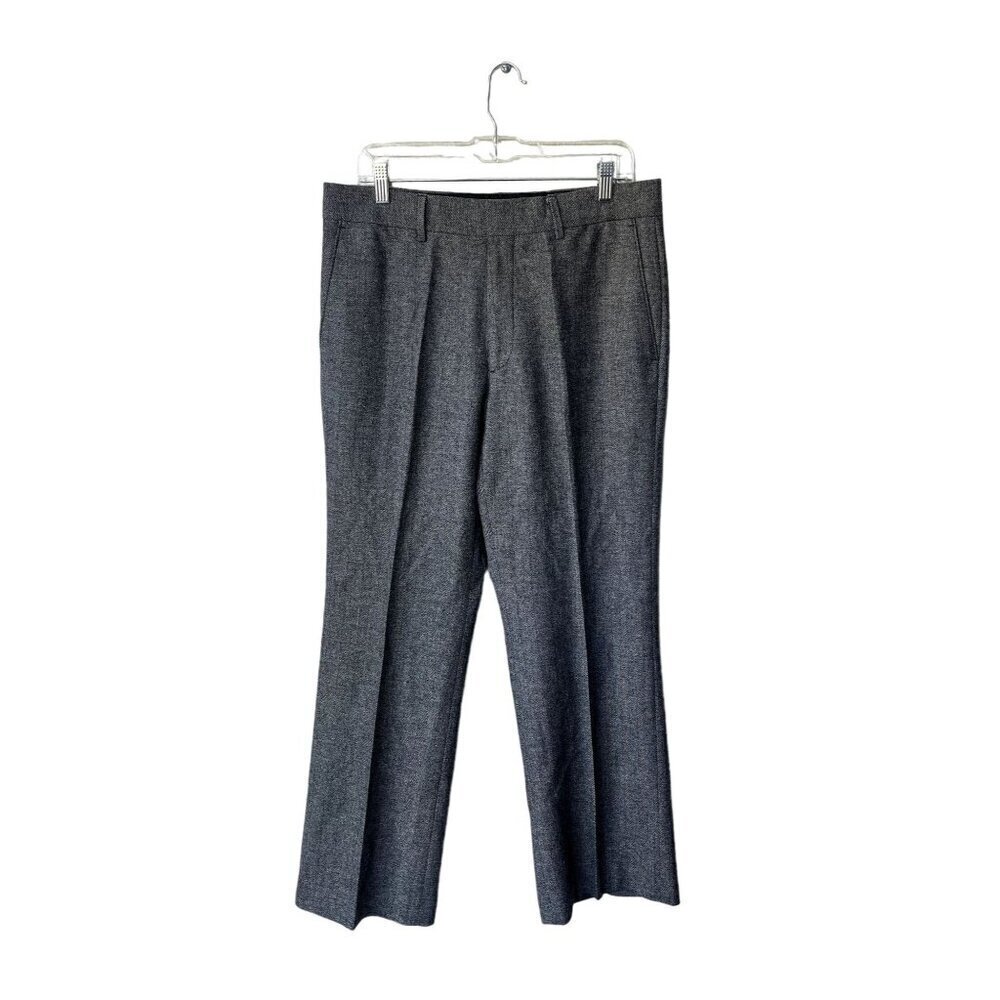Banana Republic Mens Size‎ 33X30 Grey Wool Blend Dress Suit Pants